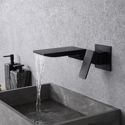 Modern Wall-Mounted Water Tap | Touchless Operation & Adjustable Settings | Sleek Design for Effortless Control 2