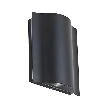 Modern Water Ripple LED Wall Sconce Light with Up & Down Lighting | Durable Design for Outdoor Use 7