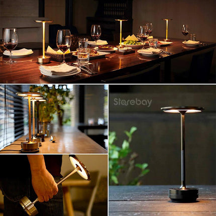 Modern Wireless Charging Lamp with Elegant Aluminum Design for Cozy Ambiance 2