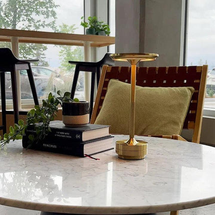 Modern Wireless Charging Lamp with Elegant Aluminum Design for Cozy Ambiance 4