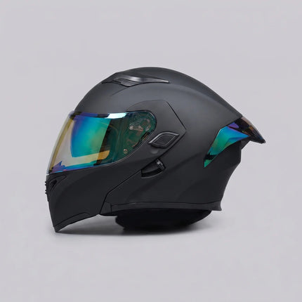Modular Motorcycle Helmet | Iridescent Visor & EPS Support for Comfort and Safety 0
