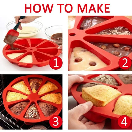 Nonstick Cake Pan with Segments – image 4