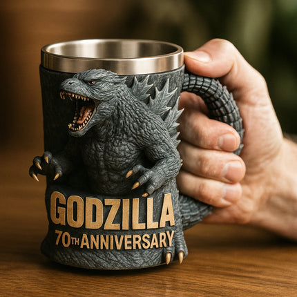 Monster Mug | 3D Sculpted Ceramic Coffee Cup with Unique Design | Fun Drinkware for Home and Office 1