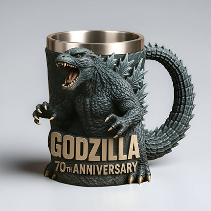 Monster Mug | 3D Sculpted Ceramic Coffee Cup with Unique Design | Fun Drinkware for Home and Office 2