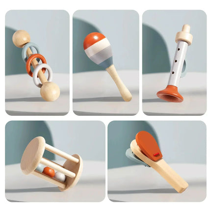 Montessori Musical Instrument Set for Toddlers with Professionally Tuned Sounds | Educational Gift for Early Music Discovery 3