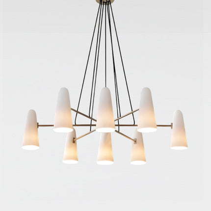 Montfaucon | Elegant Vintage Crystal Dining Room Chandelier Light 13