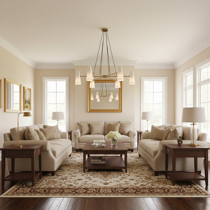 Montfaucon | Elegant Vintage Crystal Dining Room Chandelier Light 3