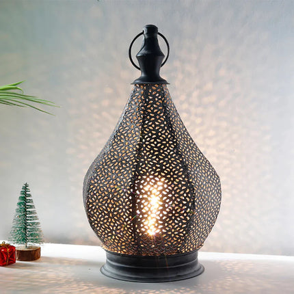 Moroccan Design Table Lamp with Intricate Patterns | Cozy Lighting for Any Room 3