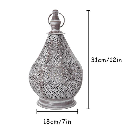Moroccan Design Table Lamp with Intricate Patterns | Cozy Lighting for Any Room 4