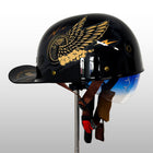 Moto Baseball Helmet | Stylish Half-Helmet with DOT & ECE Certification | Comfortable Protection for Daily Riding 0