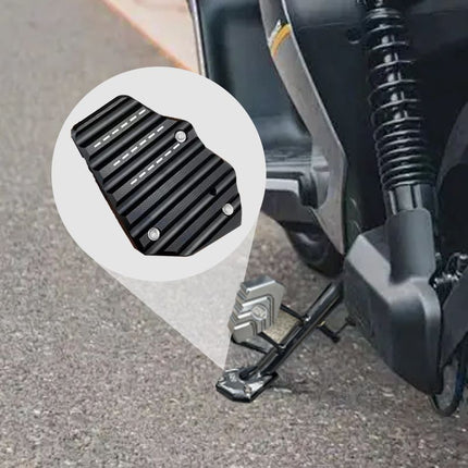 Motorcycle Accessory | Kickstand Enlarger Plate with Non-Slip Design | Enhanced Stability for Safe Parking 5
