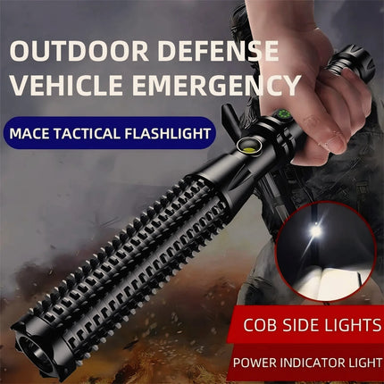 Multi-Functional LED Flashlight | Rechargeable Design with Super Bright Light | Portable Tool for Outdoor Safety 0