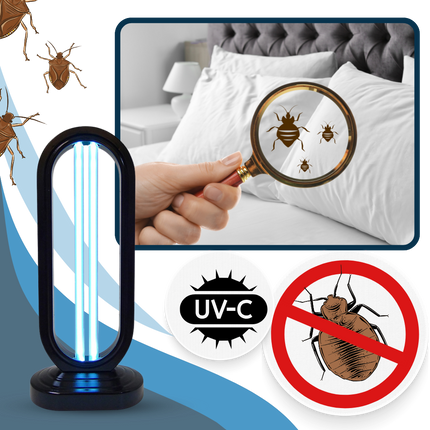 Multi-Surface UV Disinfectant Bulb | Powerful UV-C Light for Bed Bug Elimination | Chemical-Free Solution for Home and Travel 2