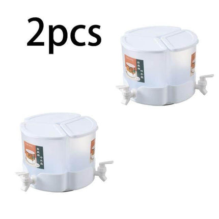 Multi Drink Dispenser | 5.2L Beverage Dispenser with 360° Rotating Taps | Ideal for Parties and Home Use 0