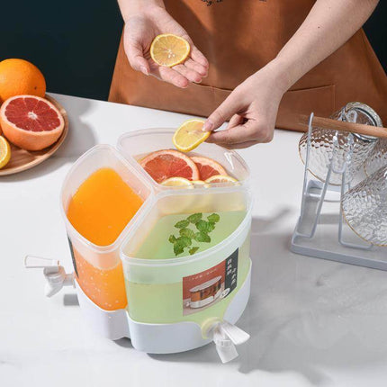 Multi Drink Dispenser | 5.2L Beverage Dispenser with 360° Rotating Taps | Ideal for Parties and Home Use 2