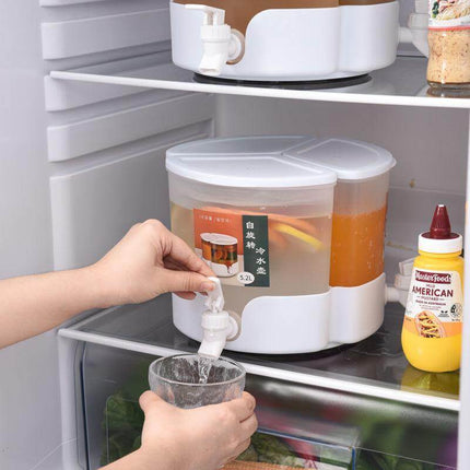 Multi Drink Dispenser | 5.2L Beverage Dispenser with 360° Rotating Taps | Ideal for Parties and Home Use 6