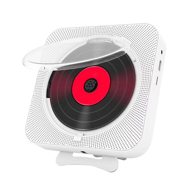 Multifunctional CD Player with Bluetooth & Speakers | 6-in-1 Audio Experience for Modern Enjoyment 0