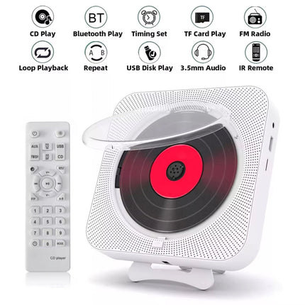 Multifunctional CD Player with Bluetooth & Speakers | 6-in-1 Audio Experience for Modern Enjoyment 3