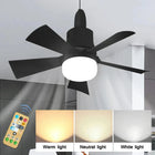 Multifunctional Ceiling Fan Light | 30W LED Dimming with Remote Control for Year-Round Comfort 0
