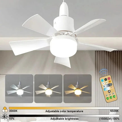 Multifunctional Ceiling Fan Light | 30W LED Dimming with Remote Control for Year-Round Comfort 9