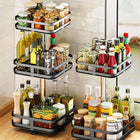 Multifunctional Storage Rack | 360° Rotatable Design for Easy Access | Compact Organizer for Home and Office 0