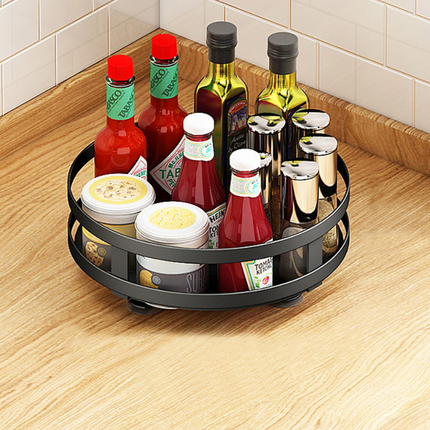 Multifunctional Storage Rack | 360° Rotatable Design for Easy Access | Compact Organizer for Home and Office 2