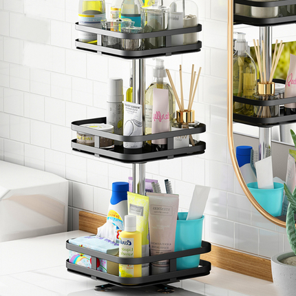 Multifunctional Storage Rack | 360° Rotatable Design for Easy Access | Compact Organizer for Home and Office 4