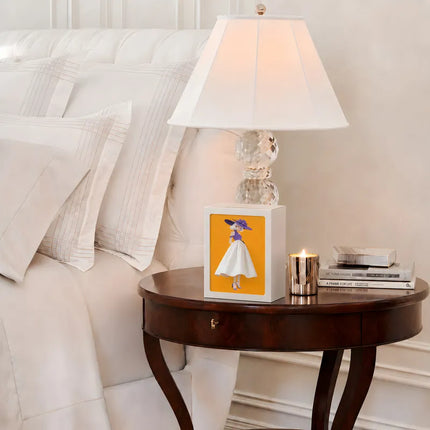 Artistic Tissue Box with Soft Ambient Glow | Interactive Design for Elegant Home Decor