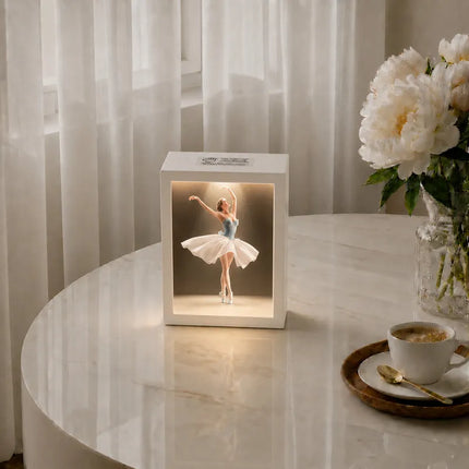 Artistic Tissue Box with Soft Ambient Glow | Interactive Design for Elegant Home Decor