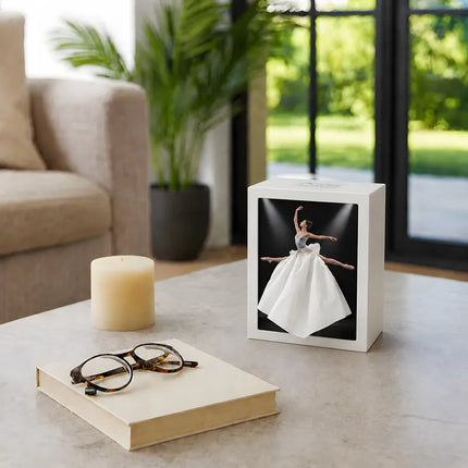 Artistic Tissue Box with Soft Ambient Glow | Interactive Design for Elegant Home Decor