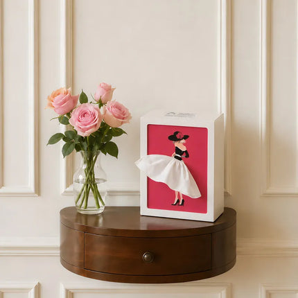 Artistic Tissue Box with Soft Ambient Glow | Interactive Design for Elegant Home Decor