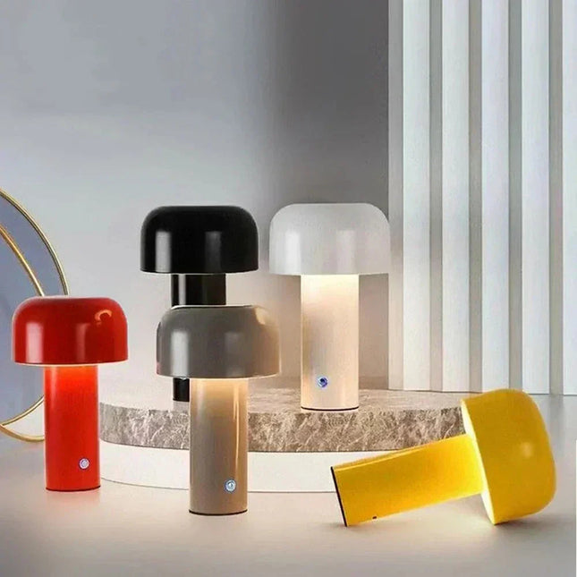 Mushroom Lamp | Portable USB Rechargeable LED Light with Soft Glow | Fun Decorative Lighting for Cozy Spaces 1