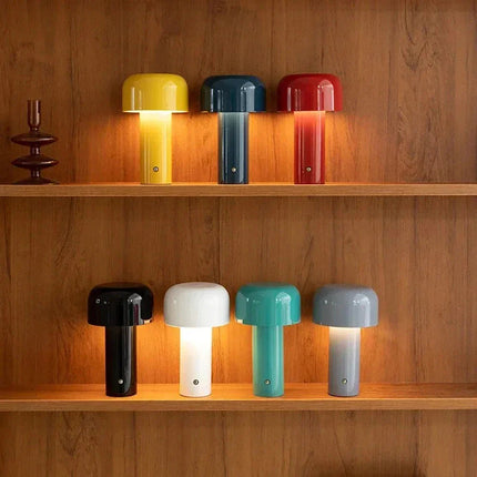 Mushroom Lamp | Portable USB Rechargeable LED Light with Soft Glow | Fun Decorative Lighting for Cozy Spaces 2