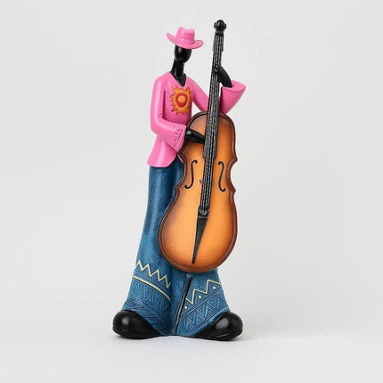 Retro Musician Figurines, Jazz Band Resin Figurines – image 4