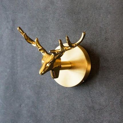 Brass Coat Hook, Decorative Animal Wall Hanger – image 5