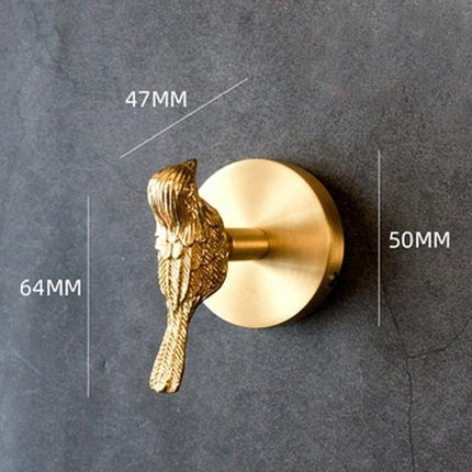 Brass Coat Hook, Gold Hook for Wall Decor – image 14