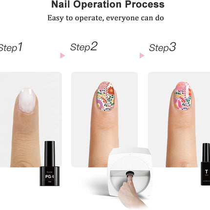 Nail Art Studio | 3D Nail Printer Machine with AI Recognition | Custom Designs in 40 Seconds for Effortless Salon-Quality Nails 5