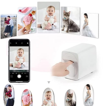 Nail Art Studio | 3D Nail Printer Machine with AI Recognition | Custom Designs in 40 Seconds for Effortless Salon-Quality Nails 7