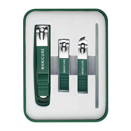 Nail Care Essentials | Nail Clipper Set with Anti-Splash Design | Ergonomic Tools for Safe and Efficient Grooming 7