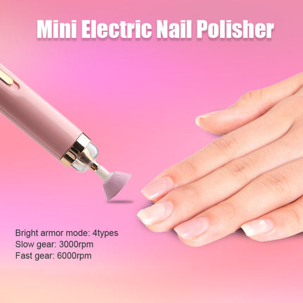 Nail Care Pro | Electric Nail Polisher with Built-in Light | Portable Manicure Kit for Salon-Quality Nails 8
