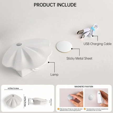 Motion Sensor LED Light with Energy-Saving Design | Automatic Illumination for Home Safety and Convenience