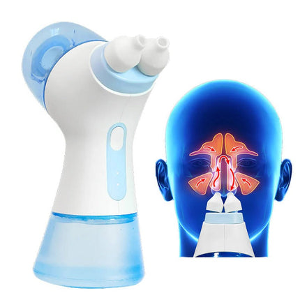 Nasal Cleansing Device | Dual-Action Rinse System with Rechargeable Battery | Gentle Relief for Congestion 1