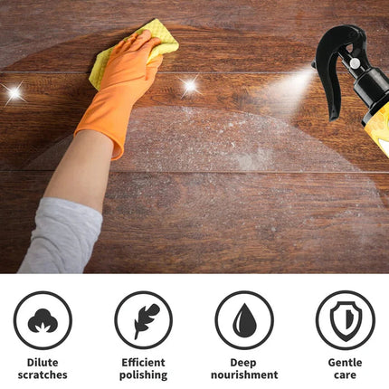 Natural Beeswax Spray | Non-Toxic Furniture Care Solution with Effortless Application | Ideal for a Brilliant Shine on Treated Surfaces 8