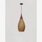 Natural wood & Natural rattan / Model D : 21.7