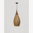 Natural wood & Natural rattan / Model D : 29.5