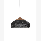 Black wood & Natural rattan / Model B : 7.9