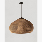 Natural wood & Natural rattan / Model A : 19.7
