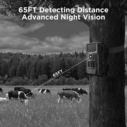 Nature Watcher | Outdoor Wildlife Camera with Night Vision & Audio Recording | High-Definition Imagery for Animal Observation 1