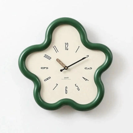 Nature's Touch | 3D Floral Wall Clock with Silent Pendulum | Eco-Friendly Design for Tranquil Spaces 7