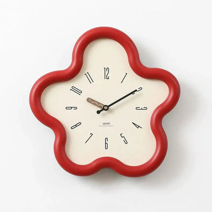 Nature's Touch | 3D Floral Wall Clock with Silent Pendulum | Eco-Friendly Design for Tranquil Spaces 8